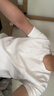 京东京造50支液氨抗皱男士t恤男短袖男款纯棉打底衫内搭春季衣服 白色 L 实拍图