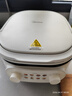 美的（Midea）电饼铛 电饼档家用上下可拆 电蒸锅煮锅火锅炒锅 煎饼烙饼锅 三明治机早餐机75mm火力可调 JKC2875 实拍图