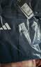 adidas简约足球训练运动拉链连帽夹克外套男装春秋阿迪达斯官方   深靛蓝   M 实拍图