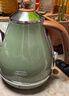 德龙（Delonghi）电热水壶 家用复古304不锈钢烧水电水壶 防干烧大功率1.7L煮水壶 KBO2001.VGR 橄榄绿 礼物 实拍图