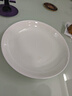 斯凯绨（Sky Top）盘子陶瓷深菜盘纯白碟子骨瓷家用酒店餐具7英寸饭盘4件套装 实拍图