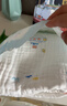 全棉时代儿童浴巾纯棉透气纱布浴巾新生婴儿宝宝洗澡大毛巾潜水艇95*95cm 实拍图