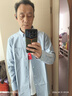 京东京造【纯棉牛津纺】休闲衬衫男长袖男衬衫外套衬衣春季男 浅蓝色 40 实拍图