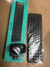 罗技（Logitech）MK220 键鼠套装 无线键鼠套装 办公键鼠套装  多媒体键鼠套装 带无线2.4G接收器 黑色 实拍图