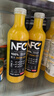 农夫山泉100%纯果汁NFC橙汁900ml*4瓶整箱装鲜果冷压榨饮料礼盒 实拍图