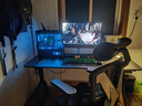 傲风A4Pro电竞桌实木电动升降电脑桌办公书桌子黑色1..6*0.7m 实拍图
