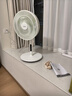 美的（Midea）【幸运草安睡1S】一级能效直流变频声控电风扇家用遥控卧室静音落地扇台式桌面抗菌大风力转页扇 实拍图