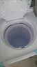 小鸭【官方店】半自动洗衣机迷你小型波轮大容量租房宿舍家用双桶双缸分区脱水甩干老式强力去污 18.5KG  洗12+脱6.5+终身联保 格雅青 双缸 实拍图