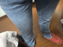 真维斯（Jeanswest）牛仔裤男春夏季薄款2026新款天丝舒适修身直筒高端潮牌休闲裤子男 浅蓝【天丝薄款】 36 码(2尺8) 【建议160-175斤】 实拍图