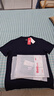 京东京造【已售300w件】男士t恤短袖男女同款衣服男装春夏打底衫藏蓝L 实拍图
