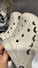 卡骆驰（CROCS）贝雅洞洞鞋男鞋女鞋轻便耐磨一脚蹬拖鞋休闲鞋百搭花园鞋|10126 卵石色-2V3 37 /38(230mm) 实拍图