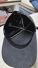 CACUSS棒球帽男四季大头围显脸小鸭舌帽运动休闲时尚防晒帽子灰色大号 实拍图
