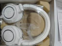 铁三角（Audio-technica）ATH-M50X WH 头戴式专业全封闭音乐HIFI耳机 白色 实拍图