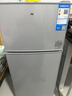 奥克斯小冰箱家用小型迷你冷藏冷冻两用出租房宿舍用节能省电寝室办公室电冰箱 【净化去味】186银色【高效保鲜 铜管速冷】70L 实拍图