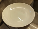 瓷侠客盘子菜盘家用白色骨瓷餐具碟子陶瓷餐盘套装骨碟饺子盘深盘饭盘 10英寸大盘子（1个装） 25.8cm 实拍图