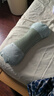 医川夏季艾草凉席枕养生艾灸颈椎枕睡眠肩颈骨头枕可拆卸护颈枕头 实拍图
