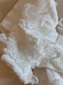 浪莎儿童袜子女童夏季薄款蕾丝花边舞蹈袜可爱百搭公主袜 白色5双 实拍图