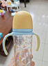 贝亲（Pigeon）自然成长翻盖直饮吸管 大童奶瓶330ml 马戏团 18月+ AA279 实拍图