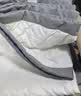曼克顿（MANKEDUN）26款A类里外纯棉全棉夏季薄新疆棉花夏被空调被夏凉被可机洗裸睡 【升级面料 100%里外全棉】-雅致灰 180*220cm【大牌品质 平替首选 0溢价】加大单人 实拍图