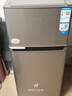 海尔（Haier）冰箱小型二门办公室迷你小冰箱节能直冷家用租房家电冷藏冷冻超薄双开门省电小型冰箱 118升、360°立体制冷、低温补偿 实拍图