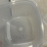 茶花（CHAHUA）保鲜盒可微波米饭水果分装收纳盒食品级材质冰箱专用冷藏保鲜盒 黄色460ml【3只】 可微波加热 实拍图