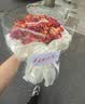 浪漫季节鲜花速递同城配送红玫瑰花束表白女友老婆生日礼物纪念日当日达 11朵卡布奇诺-倾心款 今日达-【可预约送花时间】 实拍图
