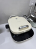 九阳（Joyoung）0氟钛瓷大功率花瓣加热电饼铛 远红外立体焱烤烙饼锅早餐机 上下可拆三明治薄饼机GK350 实拍图