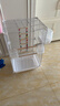 贝初众鸟笼鹦鹉专用鸟笼子大号生态别墅带洗澡站架鸟窝八哥虎皮鸟笼用品 珍珠白-新升级豪华套餐12件套 养鸟人的必备鸟笼 加高加密加固款 【大空间不拘束】 实拍图