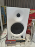 漫步者（EDIFIER）MR4 有源监听2.0音箱 高保真HIFI音质 多媒体电脑电视音响 桌面音响 白色 实拍图