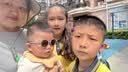 Kocotreekk树婴儿眼镜防晒宝宝墨镜男宝幼儿太阳镜偏光女宝潮砖茶棕圆形 实拍图