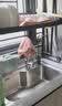 帅仕（shuaishi）水槽置物架厨房用具置物架碗架沥水架304不锈钢水池收纳架沥水篮 【加厚枪灰】双层86长全套 实拍图