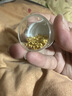 洲足金999金珠黄金小金珠金豆古法金珠DIY配件散珠隔珠路路通转运珠 3mm金珠  合单满 0.16g 包邮 单颗约0.02g 实拍图