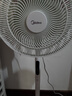 美的（Midea）【幸运草安睡1S】一级能效直流变频声控电风扇家用遥控卧室静音落地扇台式桌面抗菌大风力转页扇 实拍图