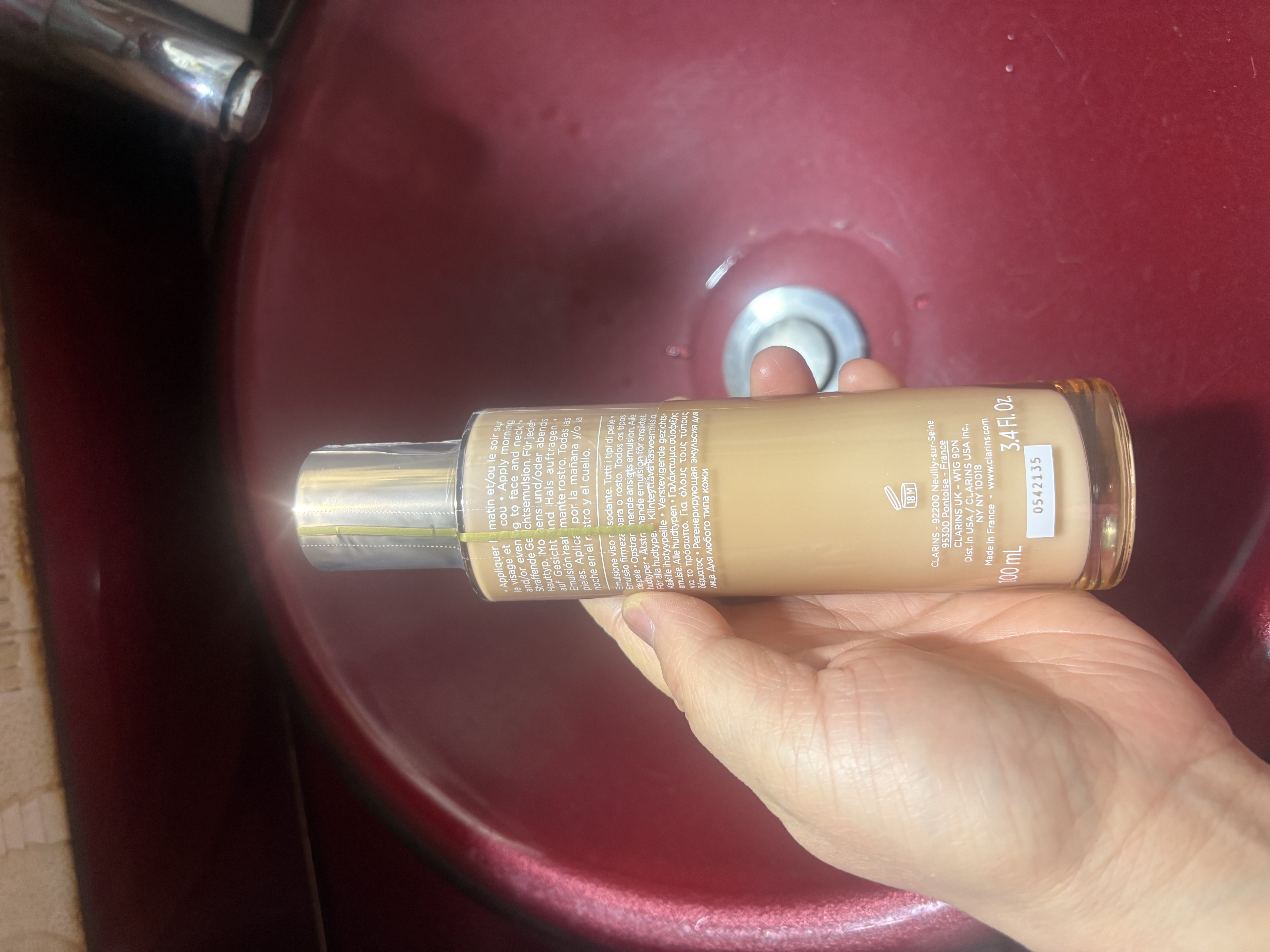 娇韵诗Clarins紧致弹簧乳液100ml提拉维稳淡纹护肤品生日七夕送女友 实拍图