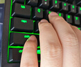 雷蛇（Razer）黑寡妇蜘蛛标准版 机械键盘 游戏键盘 绿色背光 游戏电竞 有线机械键盘 绿轴 实拍图
