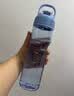 乐扣乐扣（LOCK&LOCK）人鱼线塑料运动水杯夏天便携水壶带刻度提手男女水杯子700ML蓝色 实拍图