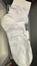 浪莎袜子男士纯棉薄款夏季5A抗菌防臭男袜透气中筒网眼全棉商务棉袜 实拍图