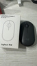 罗技（Logitech）时尚系列 PEBBLE鼠标 无线蓝牙鼠标 办公静音鼠标 鼠标对称鼠标 鹅卵石造型 石墨黑 实拍图