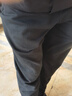 安踏男裤运动裤子男士夏季款针织宽松透气束脚裤通勤健身训练长裤 针织收口logo款/黑（拉链口袋） S /(165) 适合100-120斤 实拍图
