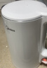 美的（Midea）电热水壶家用烧水壶泡茶0涂层食品级304不锈钢自动断电双层防烫全钢无缝1.5L大容量 MK-HJ1566 实拍图
