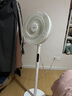 美的（Midea）【幸运草安睡1S】一级能效直流变频声控电风扇家用遥控卧室静音落地扇台式桌面抗菌大风力转页扇 实拍图