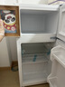 HYUNDAI（韩国现代）小冰箱迷你小型家用冷藏冷冻宿舍出租房办公室双开门二门电冰箱节能省电 80L白【行业热卖+日销过百】 实拍图