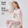 猫人儿童睡衣女童春秋款纯棉小孩长袖中大童家居服套装 甜心女孩 140 实拍图