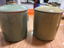 琦轩源陶瓷密封茶叶罐子小号家用粗陶茶仓茶罐便携茶具茶叶储存罐收纳装 实拍图