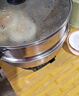 惠当家（Hui Dang Jia）电锅多功能电热锅电炒锅家用电蒸锅一体电煮锅加厚304不锈钢电火锅G08-32 实拍图