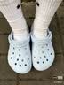 卡骆驰（CROCS）贝雅卡骆班洞洞鞋轻便耐磨一脚蹬休闲鞋女鞋时尚沙滩鞋|205089 矿物蓝-4JQ 39 (240mm) 实拍图
