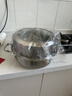 美厨（MAXCOOK）蒸锅汤锅火锅 304不锈钢30cm单层汤蒸锅 加厚复底汤蒸锅 MCZ561 实拍图