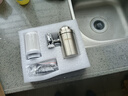 奥克斯（AUX）净水器水龙头过滤器家用直饮前置过滤器自来水滤水器厨房卫生间通用除水垢除余氯双出水可清洗滤芯 一机两芯 【一年半免换滤芯】 实拍图