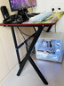 奥伦福特  电脑桌台式家用电竞游戏桌办公书桌简约书房写字桌子 碳纤维纹路单桌-80*60 升级款电竞桌 实拍图