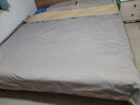 京东京造100支长绒棉床上四件套 植素超柔贡缎轻奢床单被套床品套件抗菌 1.8米床银灰香槟 实拍图